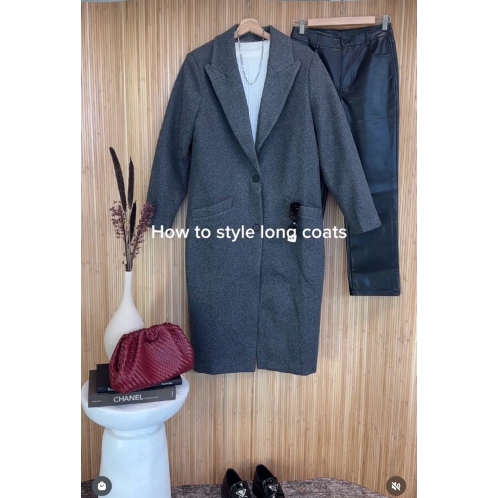 Boutique Gray Coat